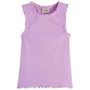 Scotch & Soda Ribbed Tank Top Orchid 8 Years