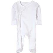 A Happy Brand Footed Baby Body White 62/68 cm