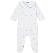Jacadi Malice Printed Footed Baby Body White 6 Months