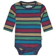 Frugi Favorite Baby Body Tobermory Rainbow Stripe Newborn