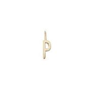 Design Letters Gold Letter Charm 10 mm - P One Size