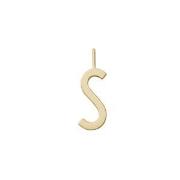Design Letters Gold Letter Charm 16 mm - S One Size