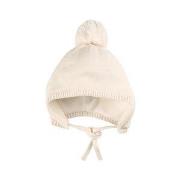 Jacadi Knitted Baby Hat White 6 Months