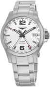 Longines Miesten kello L3.718.4.76.6 Conquest V.H.P. Hopea/Teräs