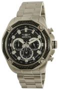 Invicta Miesten kello 22803 Aviator Musta/Teräs Ø49 mm