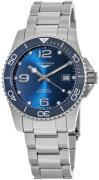 Longines Miesten kello L3.781.4.96.6 Hydroconquest Sininen/Teräs