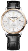 Baume & Mercier Miesten kello M0A10216 Classima Hopea/Nahka Ø40