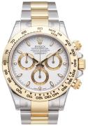 Rolex Miesten kello 116503-0001 Cosmograph Daytona Valkoinen/18K