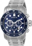 Invicta Miesten kello 0070 Pro Diver Sininen/Teräs Ø48 mm