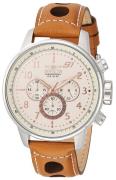 Invicta Miesten kello 23596 S1 Beige/Nahka Ø47 mm