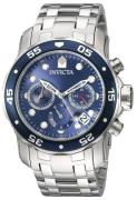 Invicta Miesten kello 21921 Pro Diver Sininen/Teräs Ø48 mm