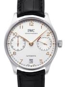 IWC Miesten kello IW500704 Portuguese Hopea/Nahka Ø42.3 mm