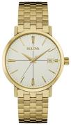 Bulova Miesten kello 97B152 Bracelet Beige/Kullansävytetty teräs