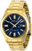 Invicta Miesten kello 38462 Pro Diver Sininen/Kullansävytetty teräs