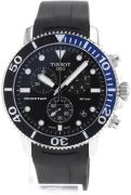 Tissot Miesten kello T120.417.17.051.02 Seastar Musta/Kumi Ø45.5 mm