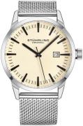 Stührling Original Miesten kello 555M.03 Classic Ascot Beige/Teräs