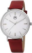 Akribos XXIV Miesten kello AK1033RD Slim Valkoinen/Nahka Ø39 mm