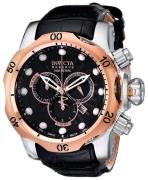 Invicta Miesten kello 0360 Reserve Musta/Nahka Ø54 mm