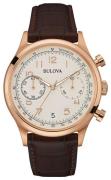 Bulova Miesten kello 97B148 Hopea/Nahka Ø43 mm