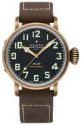 Zenith Miesten kello 29.2430.679-21.C753 Pilot Musta/Nahka Ø45 mm