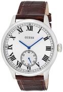 Guess Miesten kello W1075G4 Valkoinen/Nahka Ø44 mm