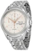 Baume & Mercier Miesten kello M0A10130 Clifton Hopea/Teräs Ø43