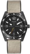 Guess Miesten kello GW0328G2 Musta/Kumi Ø42 mm