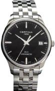 Certina Miesten kello C033.451.11.051.00 Ds 8 Musta/Teräs Ø40 mm