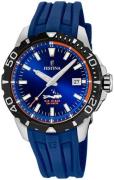 Festina Miesten kello F20462-1 Sininen/Kumi Ø45 mm