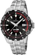 Festina Miesten kello F20461-2 Musta/Teräs Ø45 mm