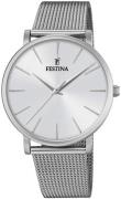 Festina Naisten kello F20475-1 Hopea/Teräs Ø38 mm