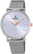 Festina Naisten kello F20475-3 Violetti/Teräs Ø38 mm