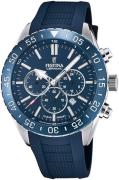 Festina Miesten kello F20515-1 Sininen/Kumi Ø44 mm