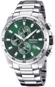 Festina Miesten kello F20463-3 Vihreä/Teräs Ø45 mm