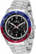 Invicta Miesten kello 33964 Musta/Teräs Ø46 mm