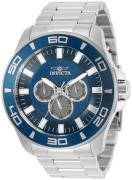 Invicta Miesten kello 30783 Pro Diver Sininen/Teräs Ø50 mm