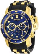 Invicta Miesten kello 30763 Pro Diver Sininen/Kullansävytetty teräs