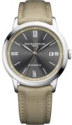 Baume & Mercier Miesten kello M0A10695 Classima Harmaa/Tekstiili