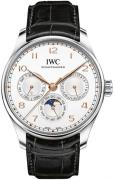 IWC Miesten kello IW344203 Portugieser Hopea/Nahka Ø42.4 mm