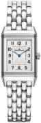 Jaeger LeCoultre Naisten kello 2608140 Reverso Classic Hopea/Teräs