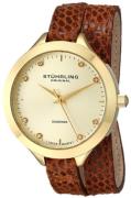 Stührling Original Naisten kello 624.03 Vogue Kullattu/Nahka Ø38 mm