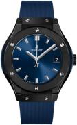 Hublot Naisten kello 581.CM.7170.RX Classic Fusion Sininen/Kumi Ø33