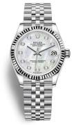 Rolex Naisten kello 278274-0006 Valkoinen/Teräs Ø31 mm