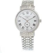 Longines Miesten kello L4.905.4.11.6 Presence Valkoinen/Teräs Ø40 mm