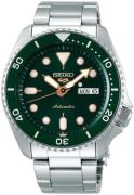 Seiko 5 Sports Miesten kello SRPD63K1 Vihreä/Teräs Ø42.5 mm