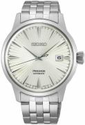 Seiko Miesten kello SRPG23J1 Presage Valkoinen/Teräs Ø40.5 mm