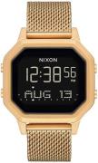 Nixon Naisten kello A1272502-00 LCD/Kullansävytetty teräs