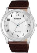 Citizen Miesten kello AW1211-12A Hopea/Nahka Ø42 mm