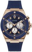 Guess Miesten kello GW0057G2 Poseidon Sininen/Kumi Ø46 mm