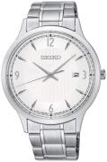 Seiko Miesten kello SGEH79P1 Classic Hopea/Teräs Ø40 mm